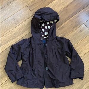 BABY GAP Girls Spring Flare Jacket Brown sz 5